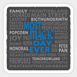 Most Magic Day Ever! Sticker